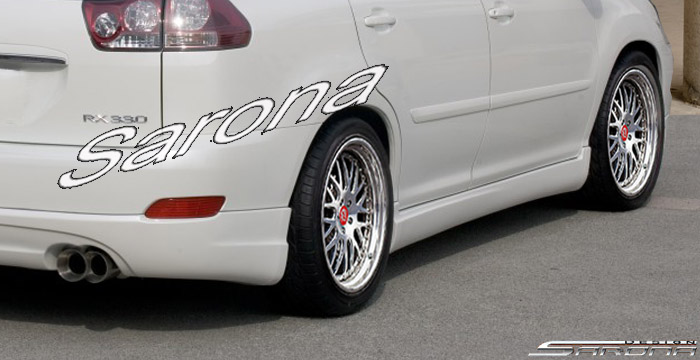 Custom Lexus RX330  SUV/SAV/Crossover Side Skirts (2004 - 2006) - $590.00 (Part #LX-025-SS)